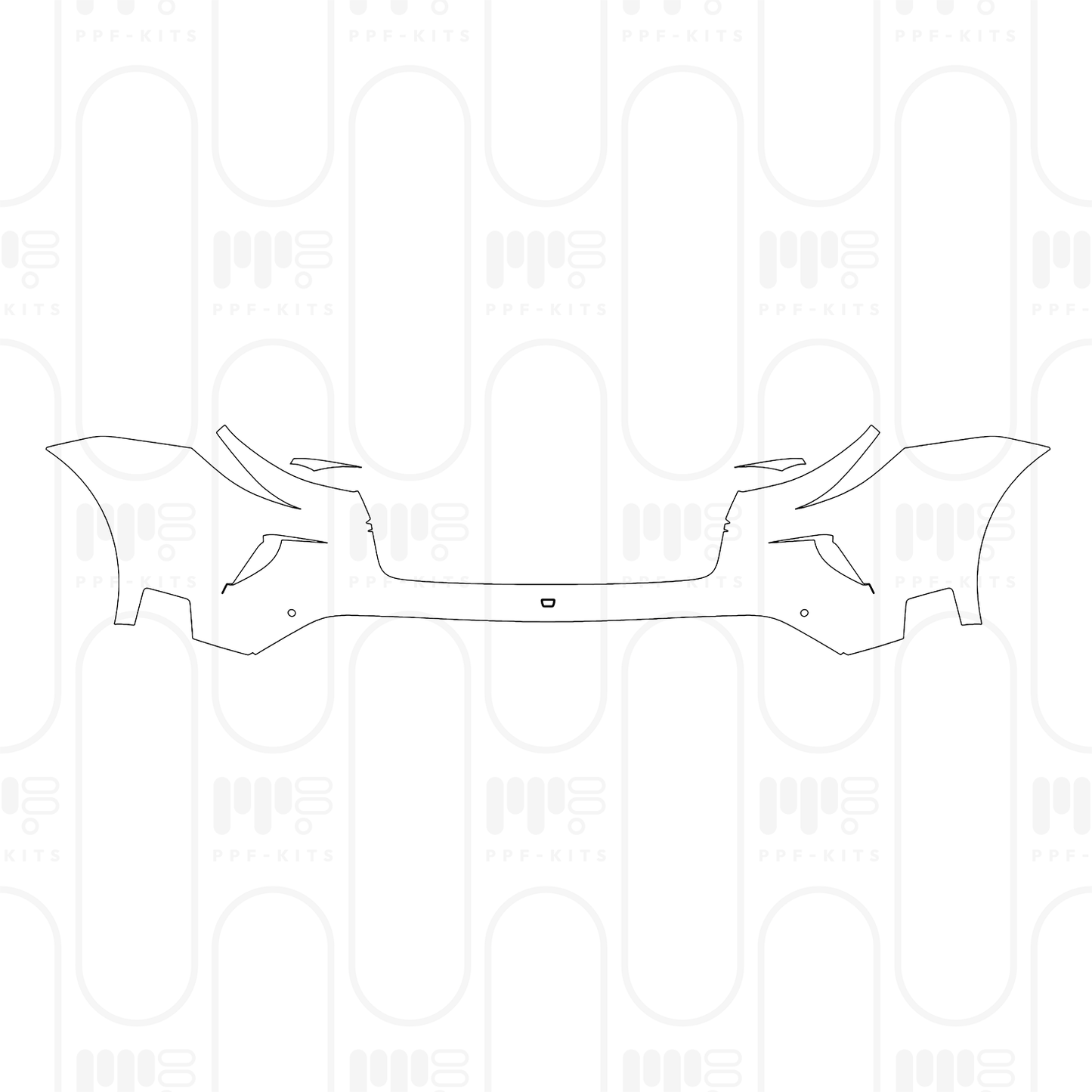 Pre-Cut PPF Porsche Taycan Sedan Taycan Turbo GT with Weissach Package 2025