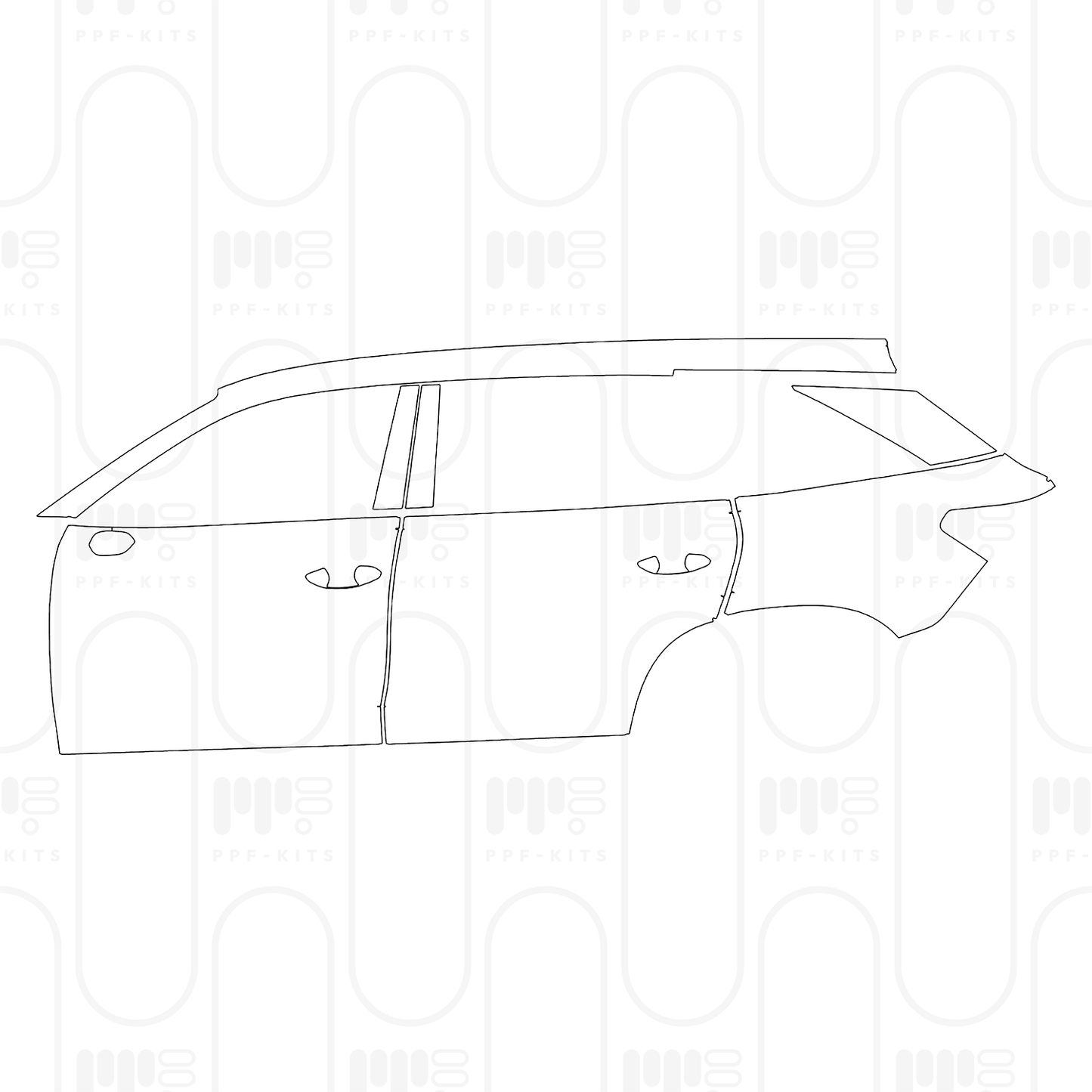 Pre-Cut PPF Skoda Kodiaq SE (EU) 2024