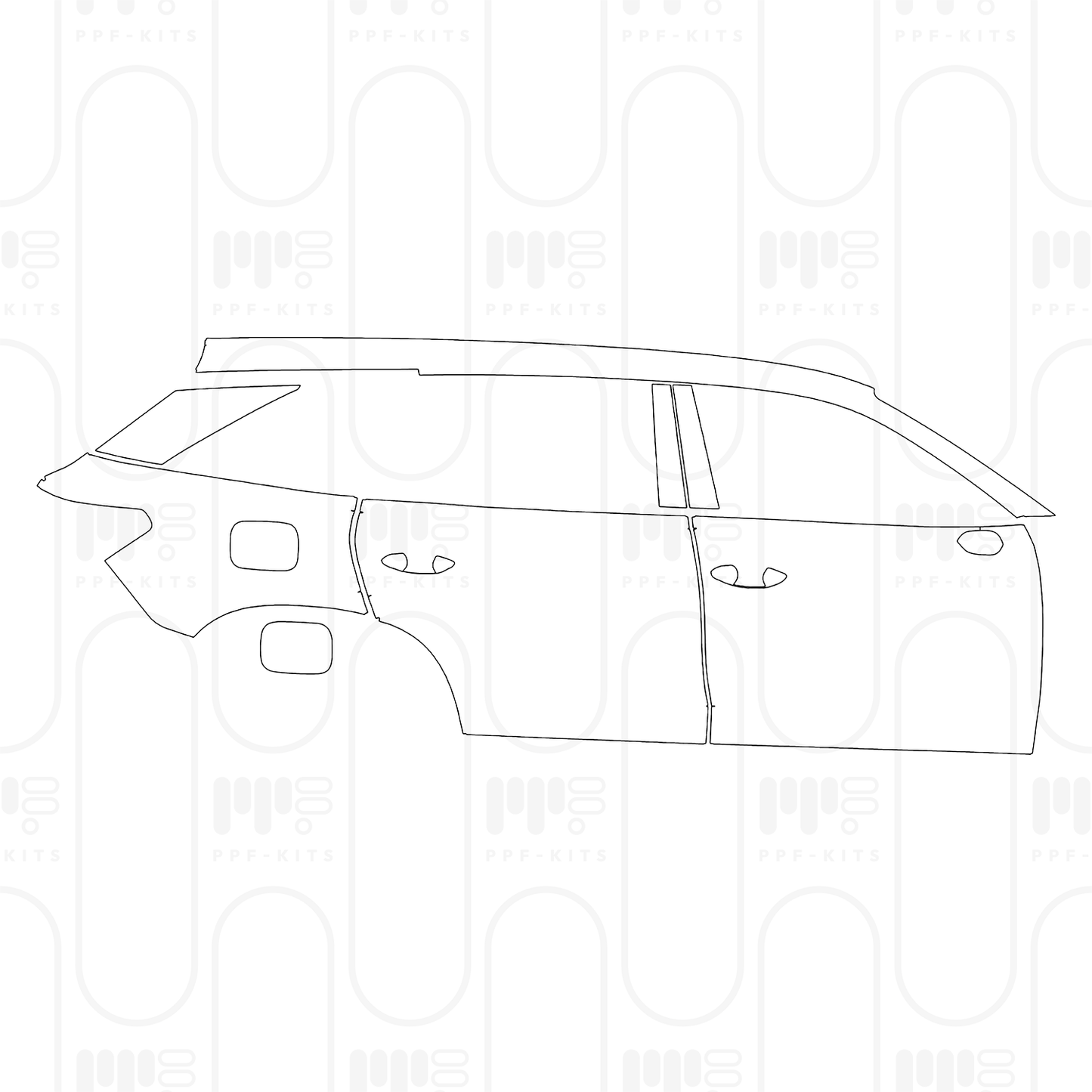 Pre-Cut PPF Skoda Kodiaq SE (EU) 2024