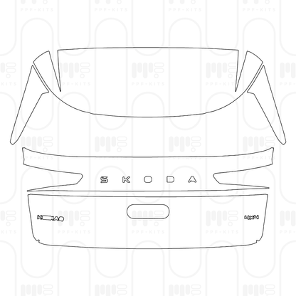 Pre-Cut PPF Skoda Kodiaq SE (EU) 2024