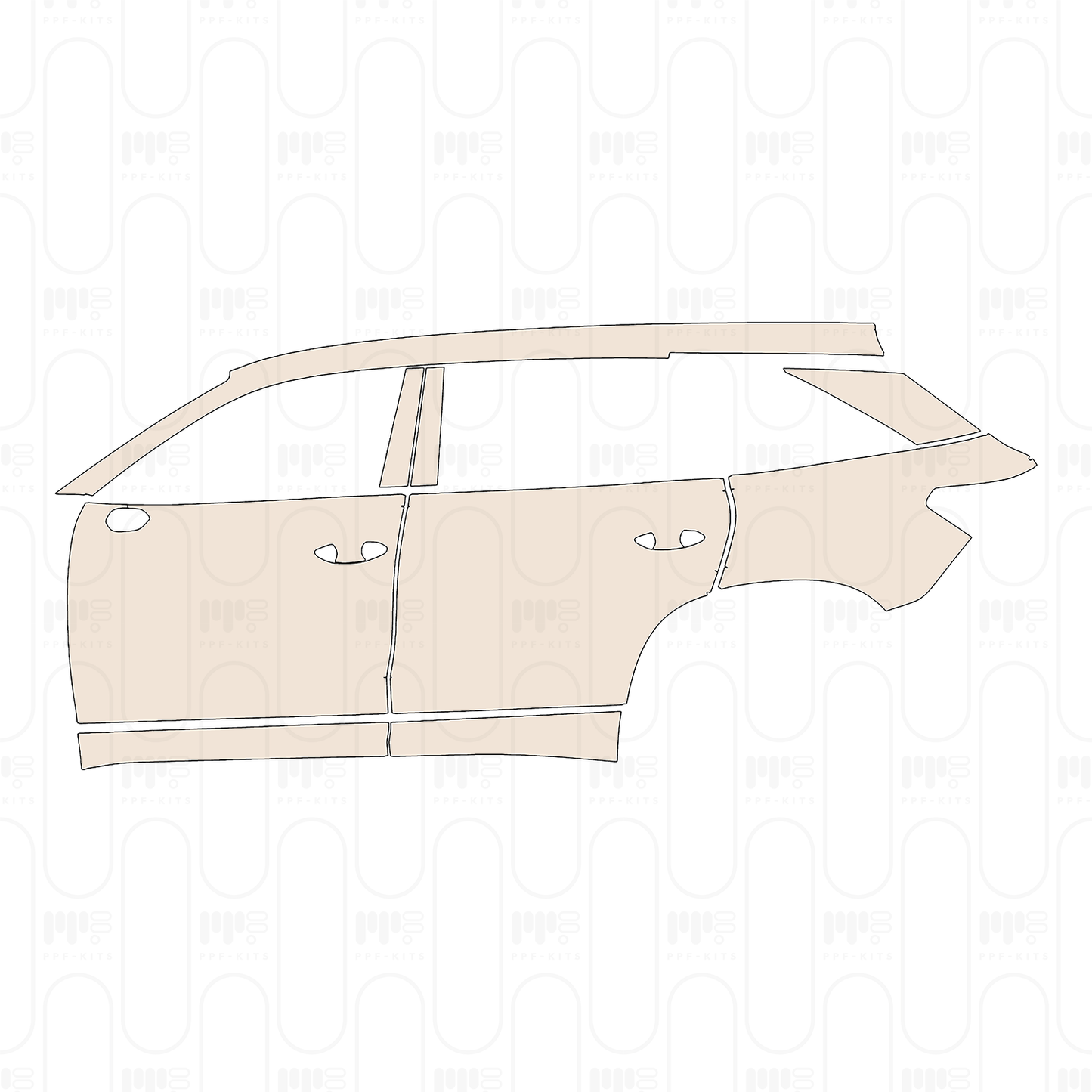 Pre-Cut PPF Skoda Kodiaq Sport Line (EU) 2024