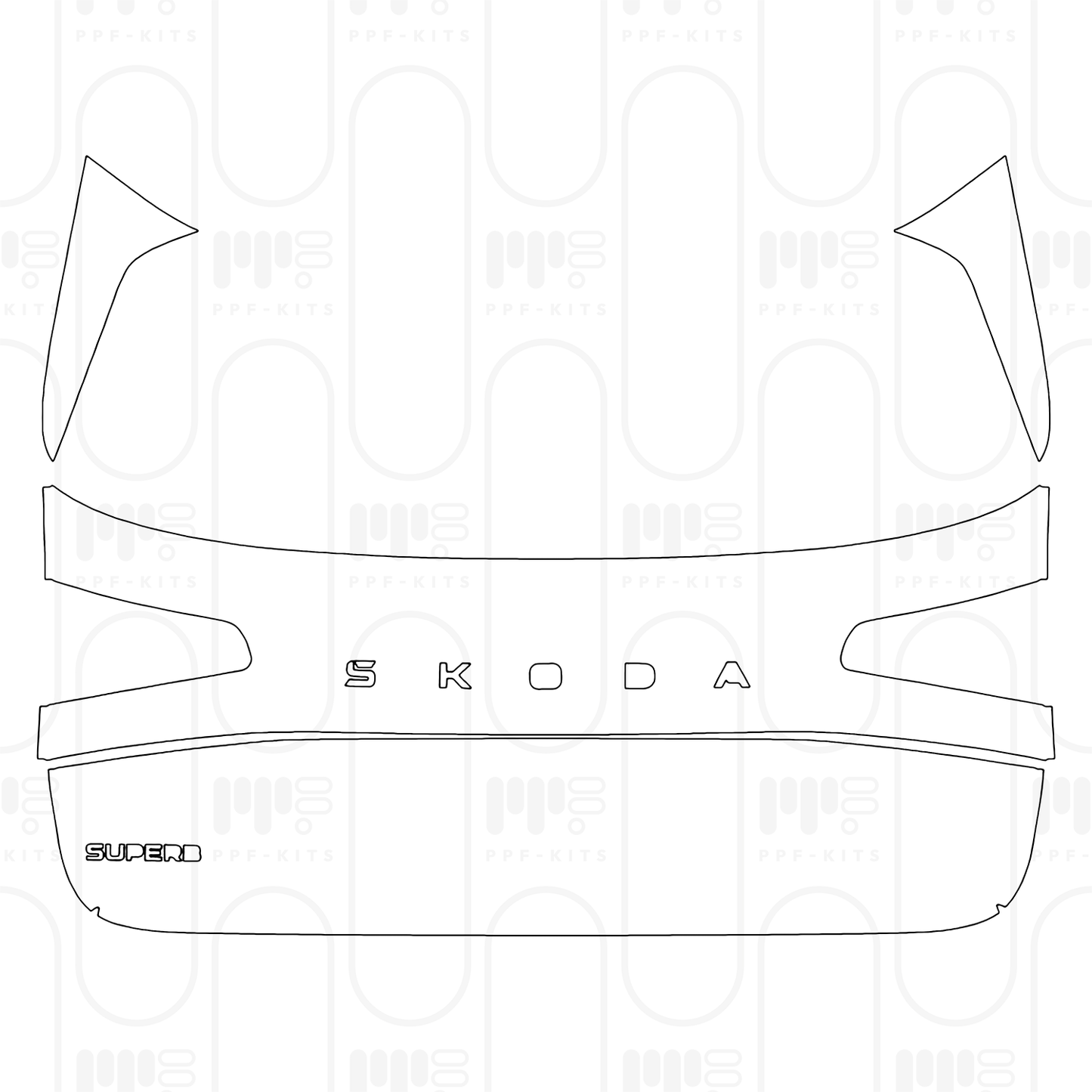 Pre-Cut PPF Skoda Superb (EU) Estate SportLine 2025