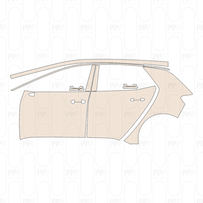 Pre-Cut PPF Volkswagen ID.3 (EU) Base 2024