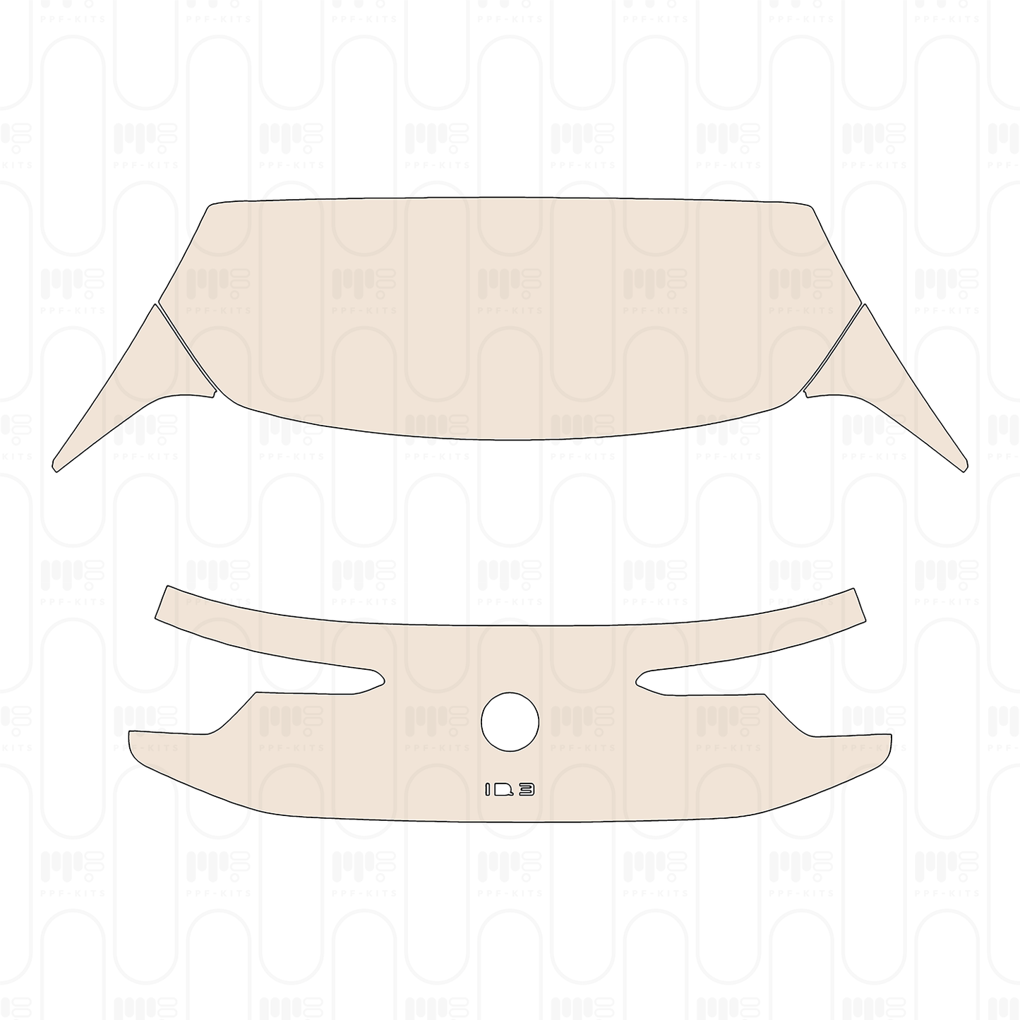 Pre-Cut PPF Volkswagen ID.3 (EU) Base 2024
