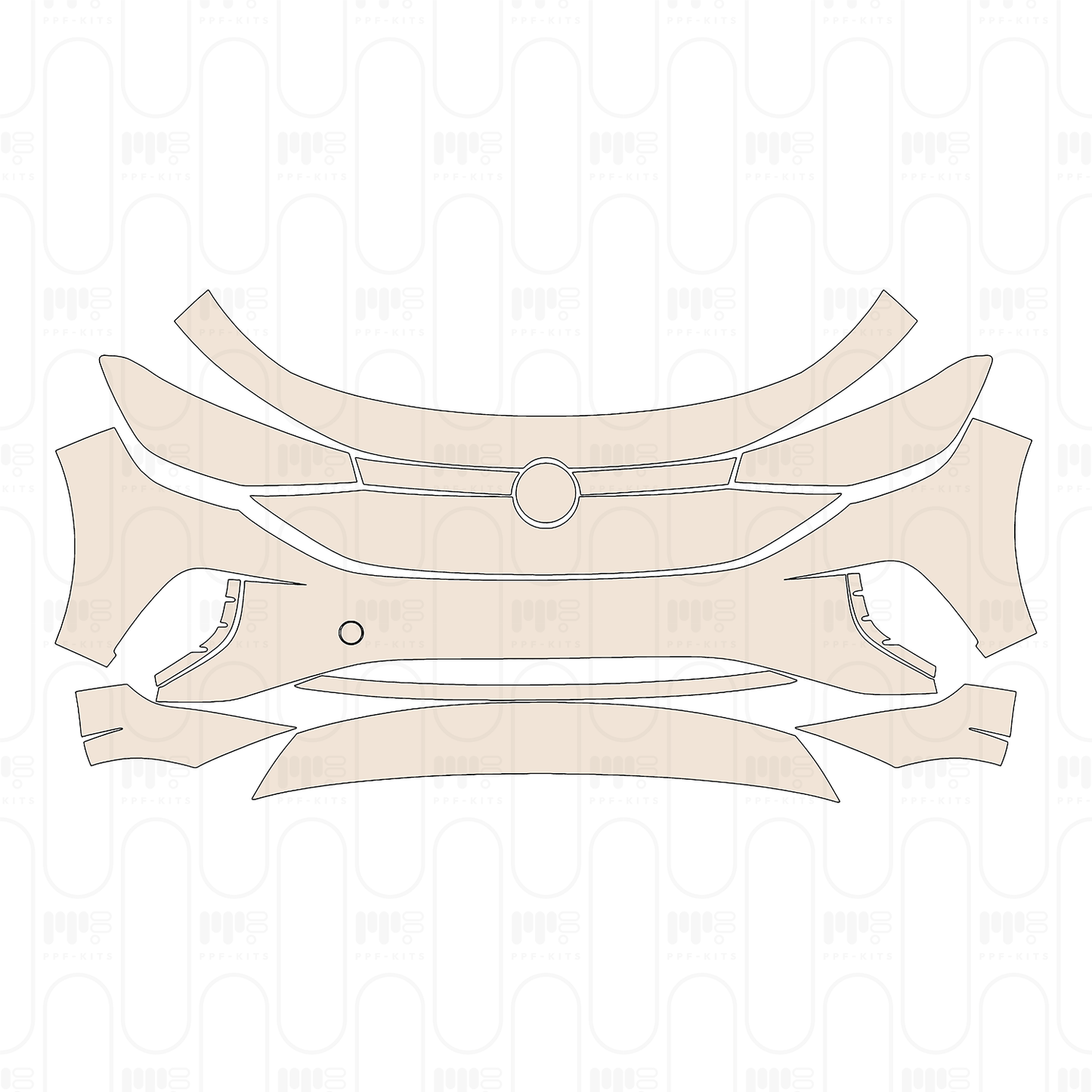 Pre-Cut PPF Volkswagen ID.4 Base 2025