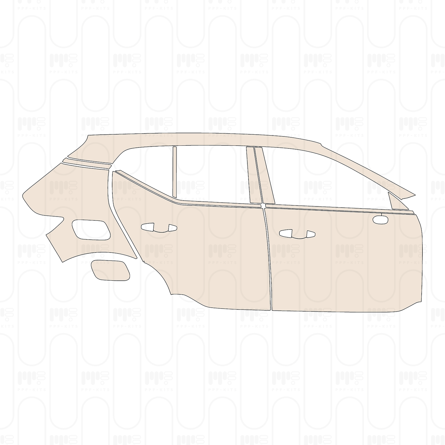 Pre-Cut PPF Volvo XC40 Momentum 2024