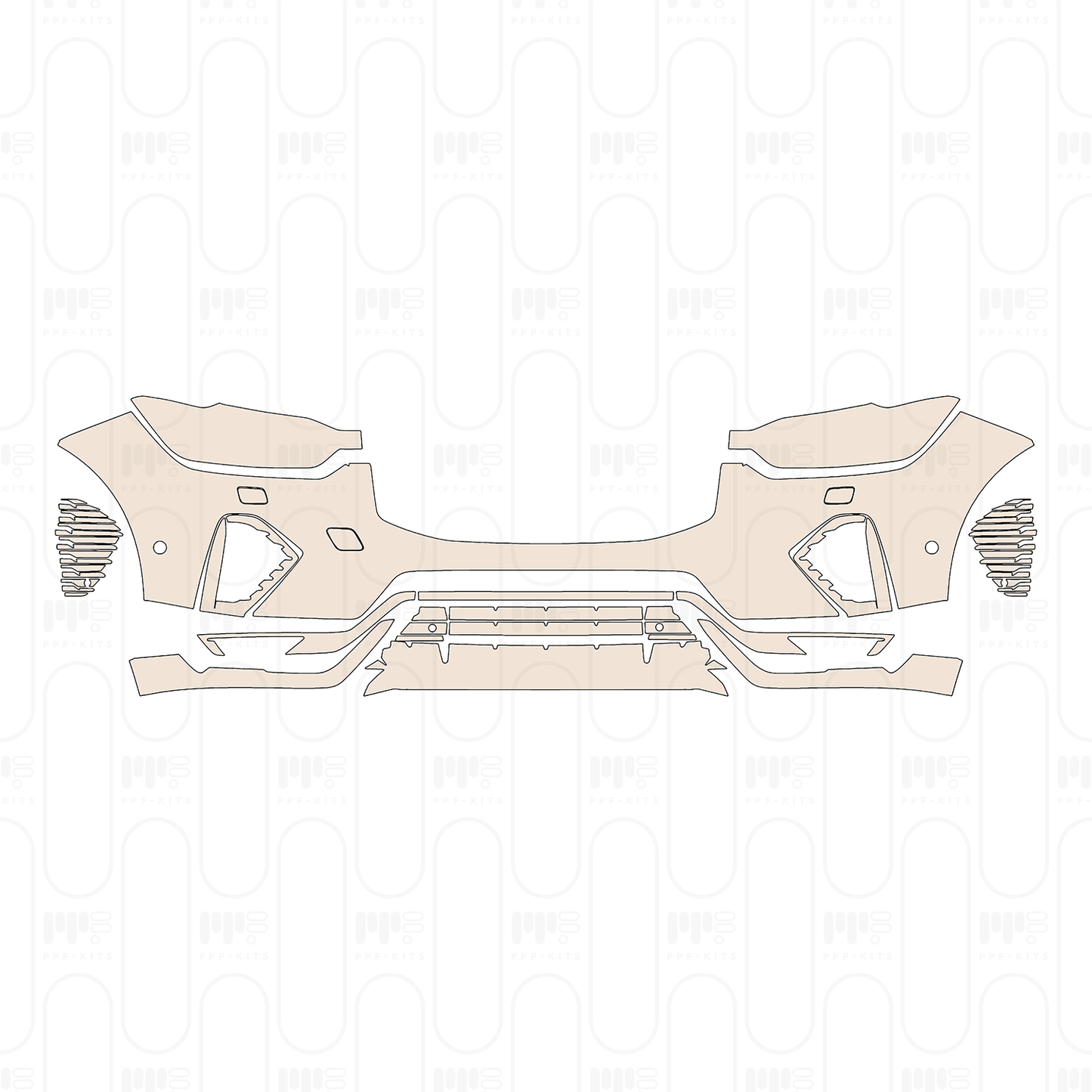 Pre-Cut PPF Volvo XC60 R-Design 2025