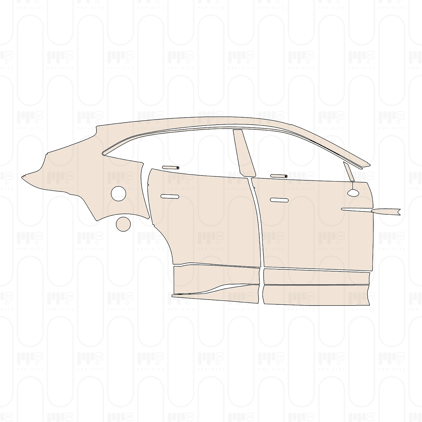 Pre-Cut PPF Aston Martin DBX 707 2024