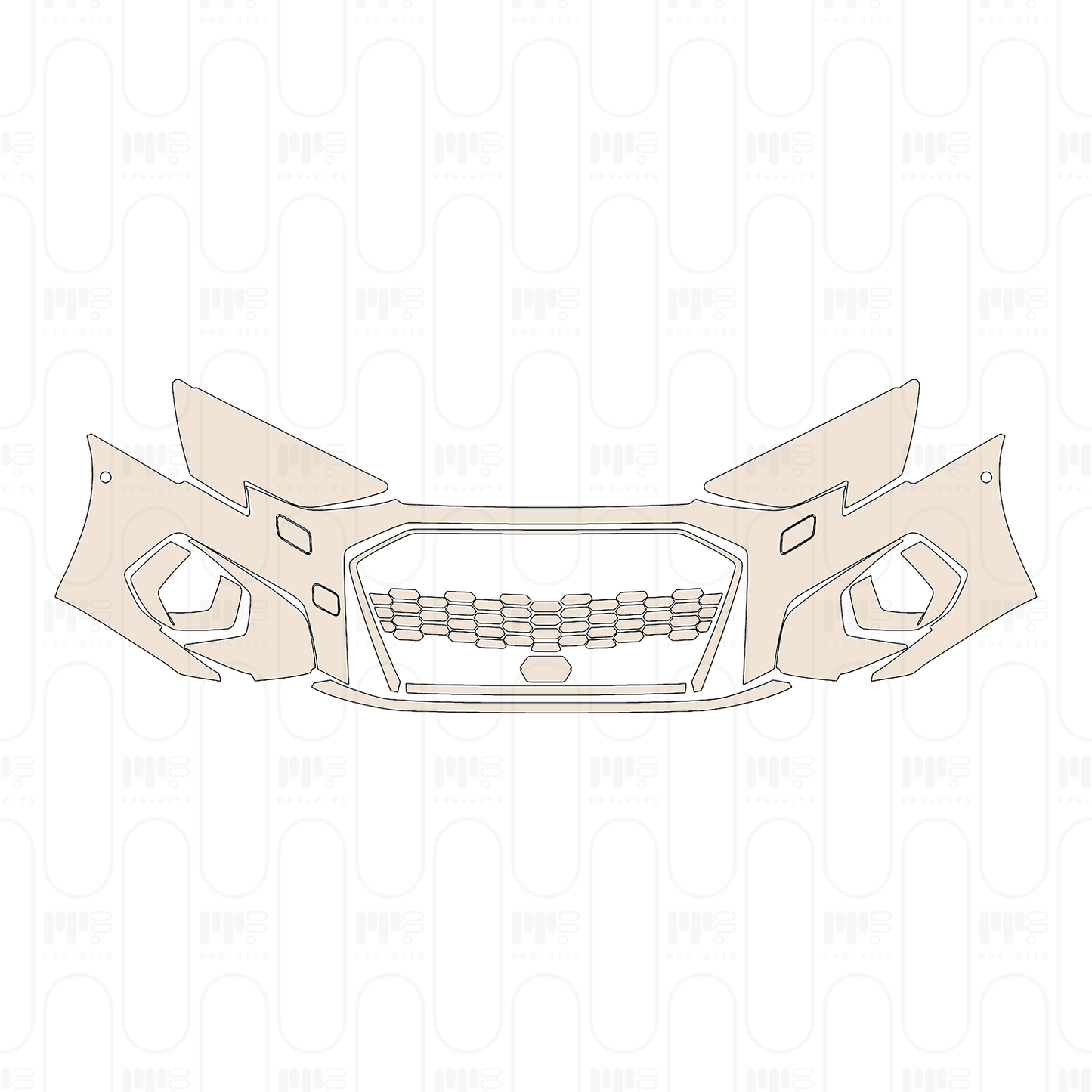 Pre-Cut PPF Audi A3 Sedan Base 2024