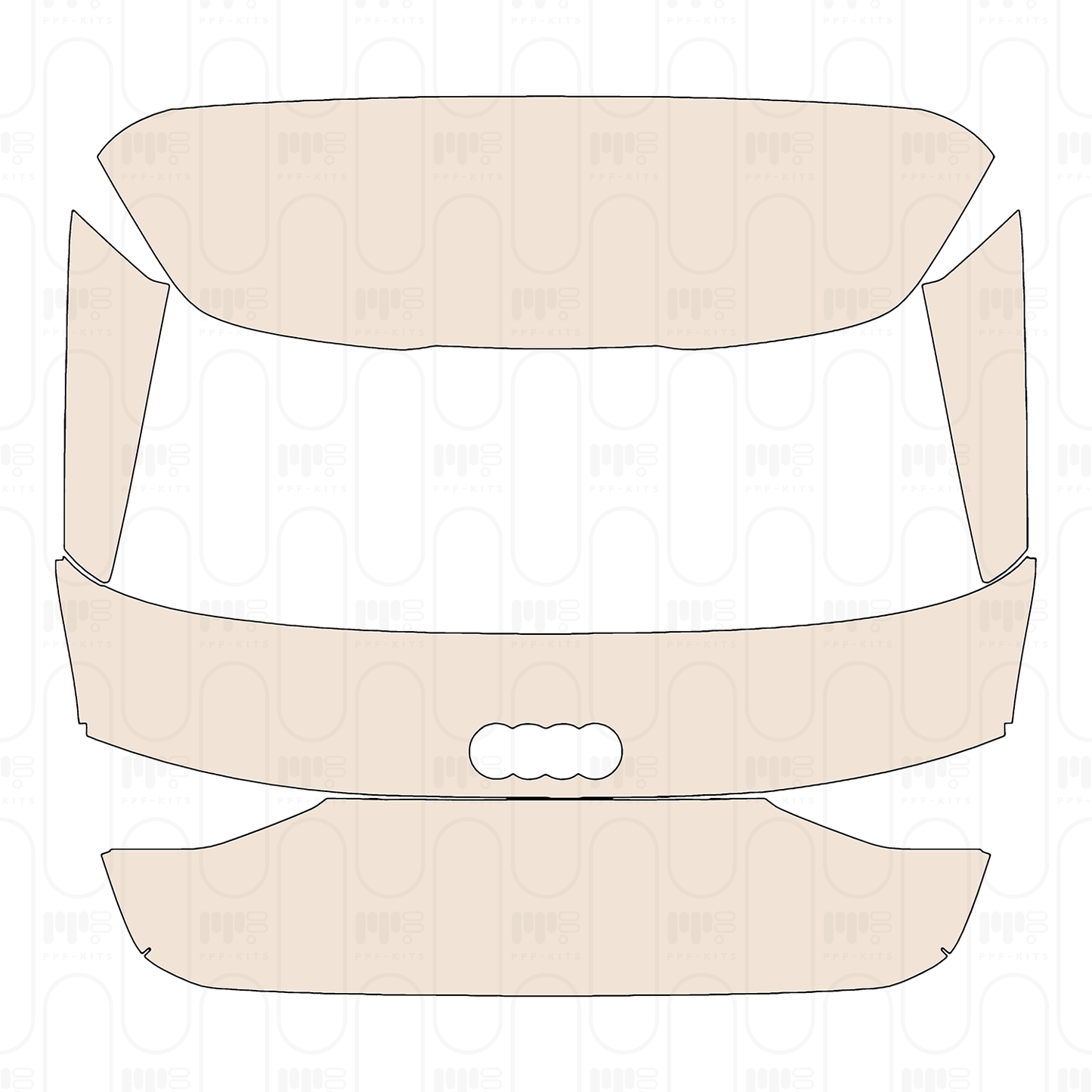 Pre-Cut PPF Audi A3 Sportback Base 2024