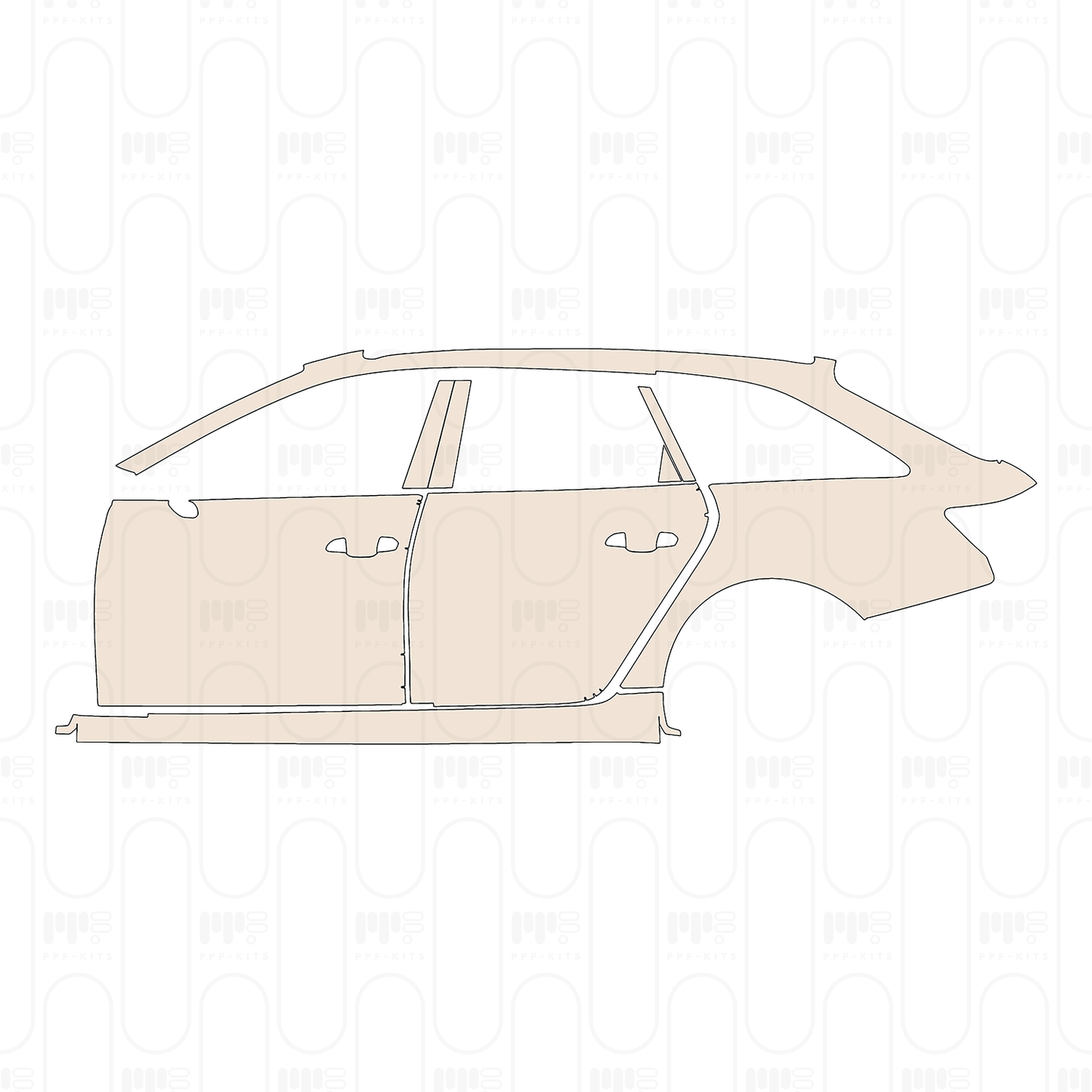 Pre-Cut PPF Audi A6 Avant S-line 2024