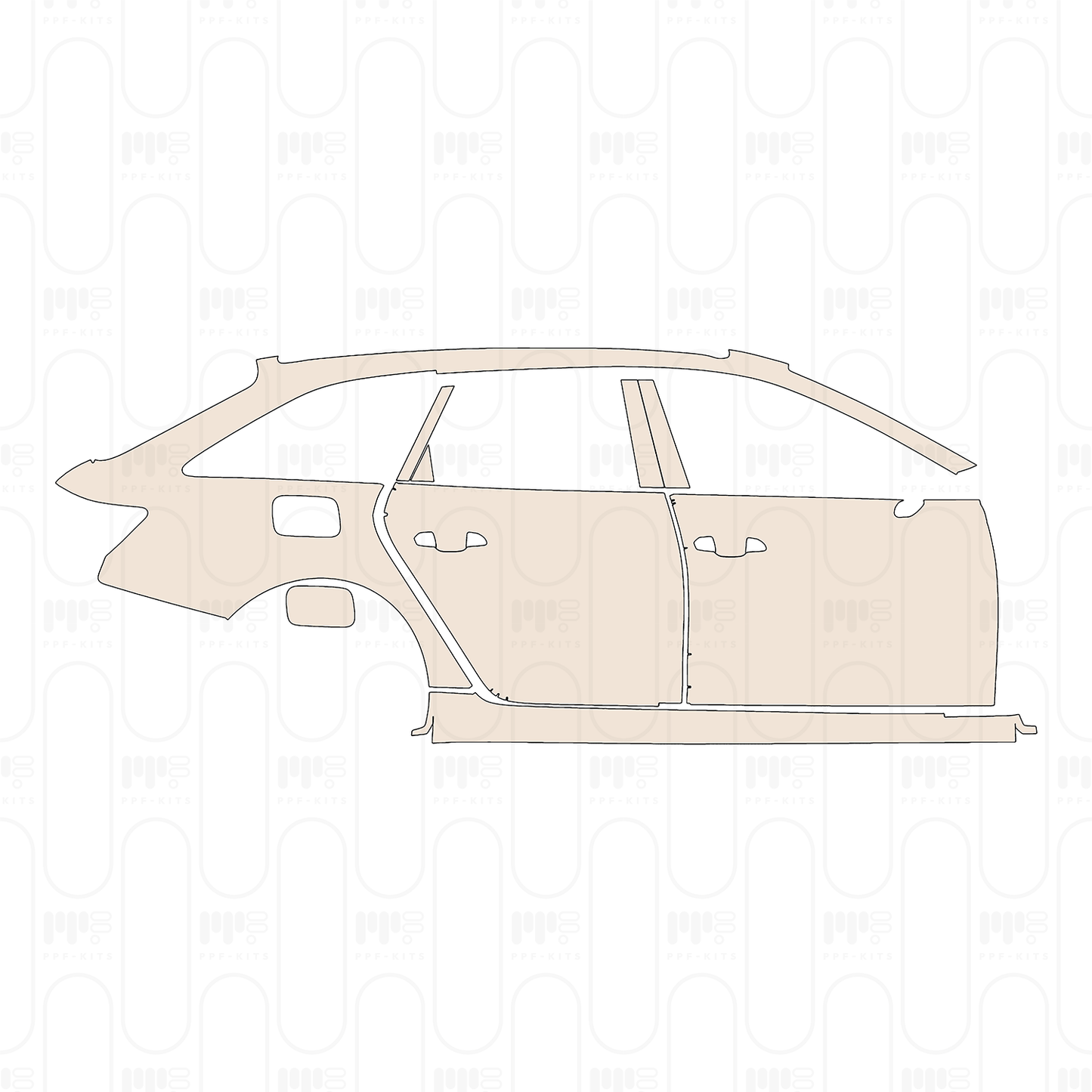 Pre-Cut PPF Audi A6 Avant S-line 2024