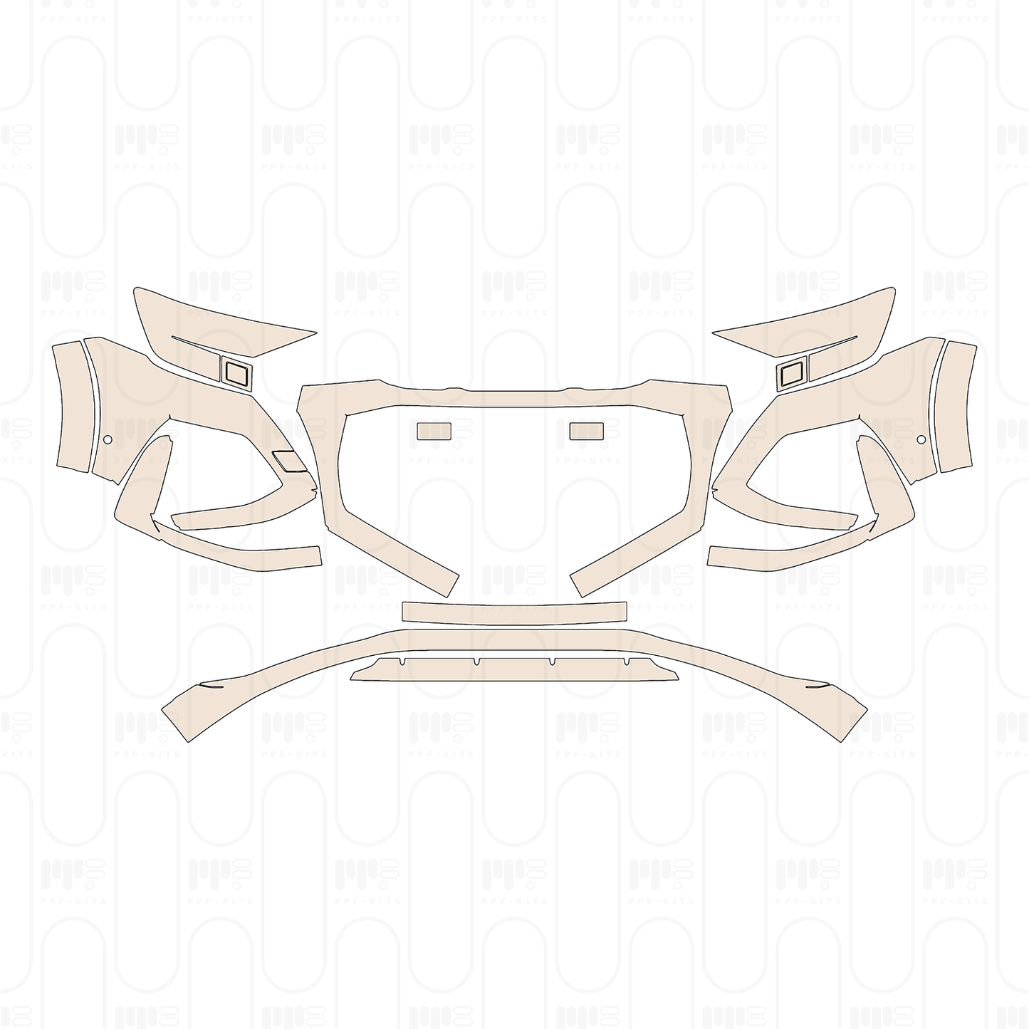 Pre-Cut PPF Audi Q8 RS Q8 2024
