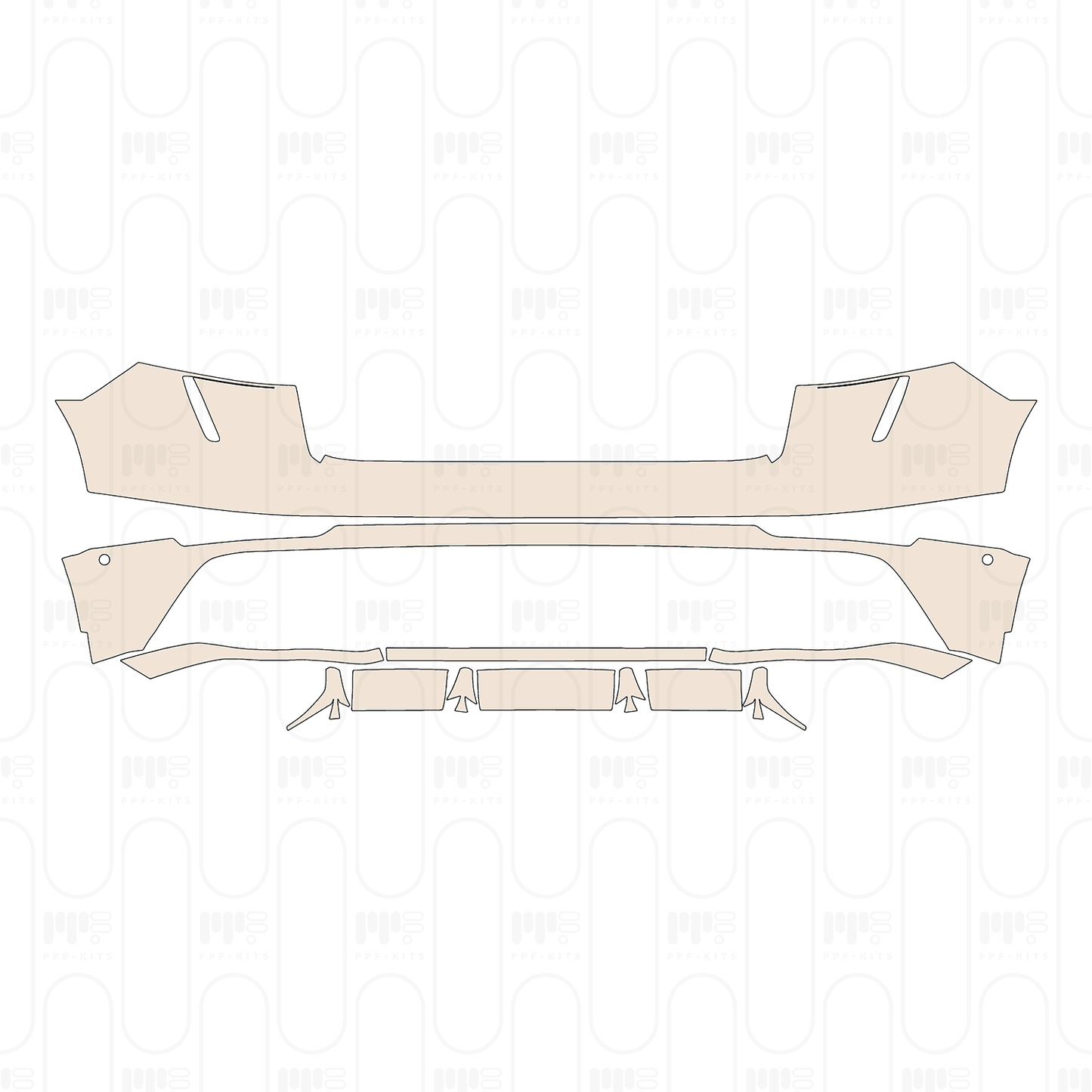 Pre-Cut PPF Audi Q8 RS Q8 2024