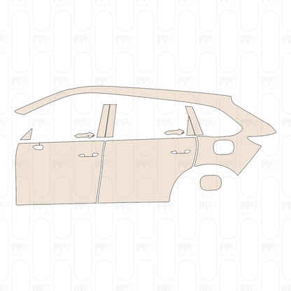 Pre-Cut PPF Mazda CX-80 (EU) Exclusive-Line 2024