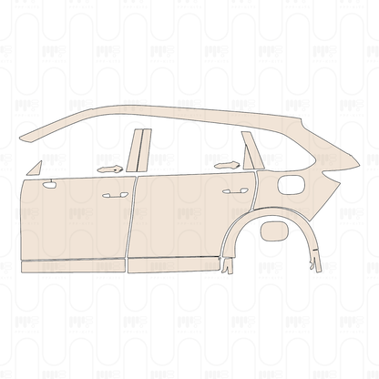 Pre-Cut PPF Mazda CX-80 (EU) Homura 2024