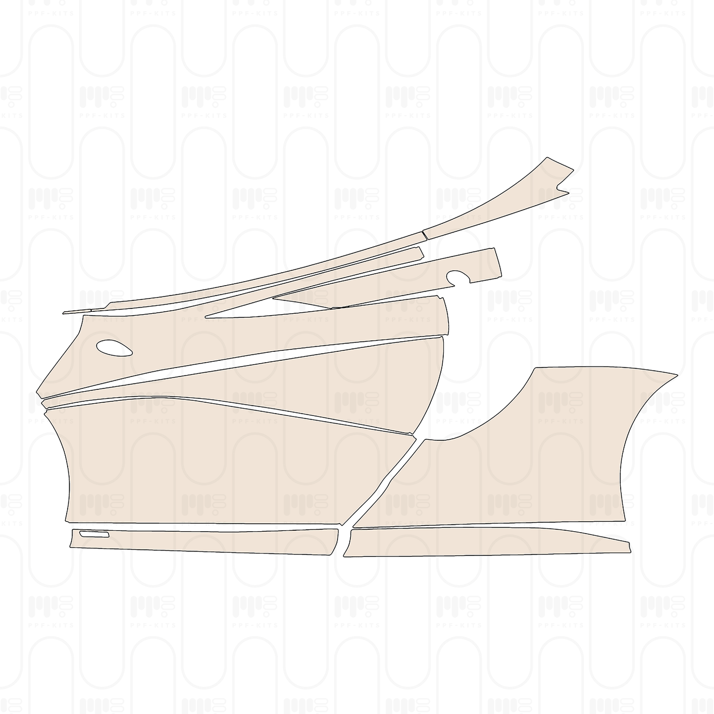 Pre-Cut PPF McLaren 620R 2024