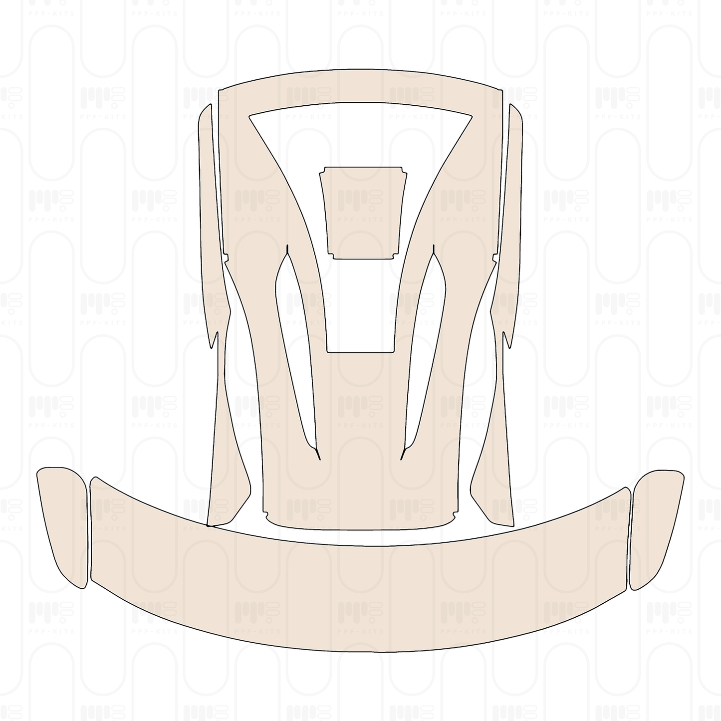 Pre-Cut PPF McLaren 620R 2024