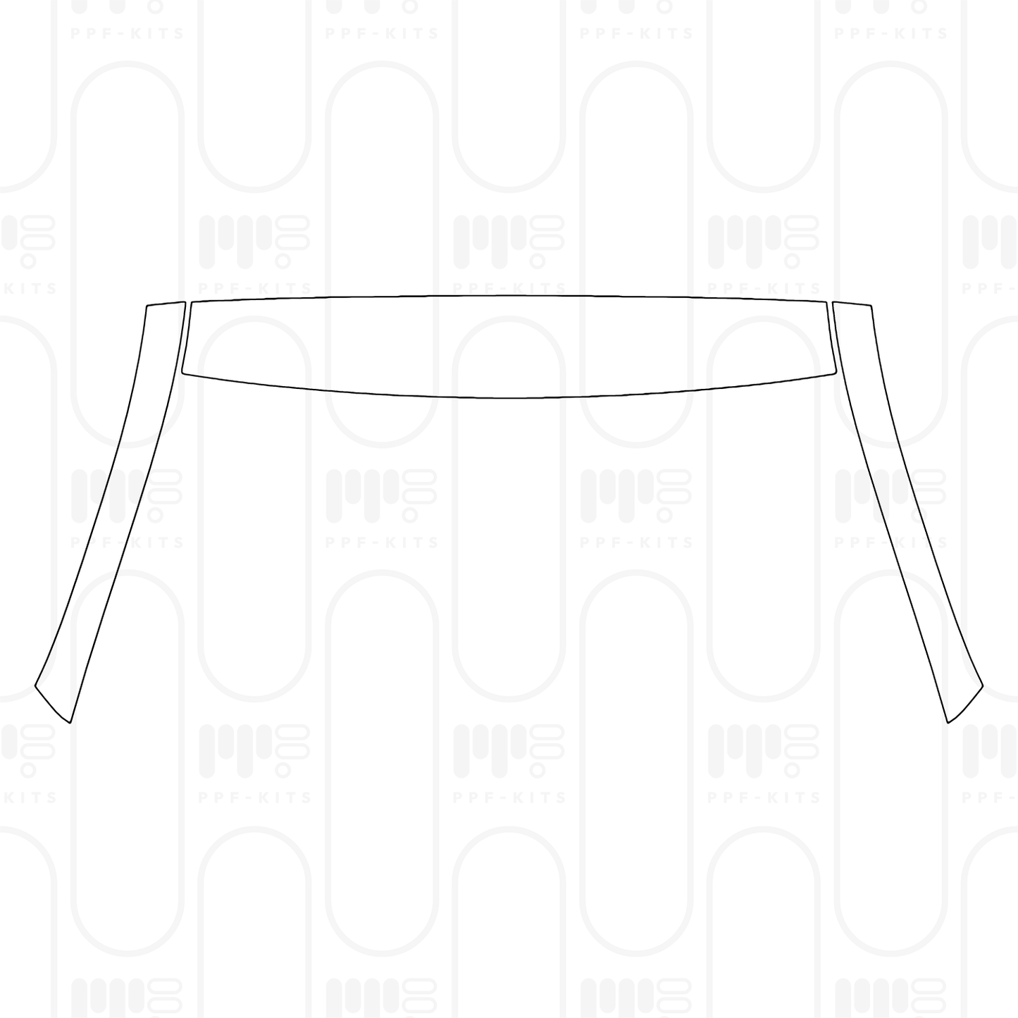 Pre-Cut PPF Mercedes-Benz GLC SUV Standard Wheelbase (GLC) AMG Line 2024