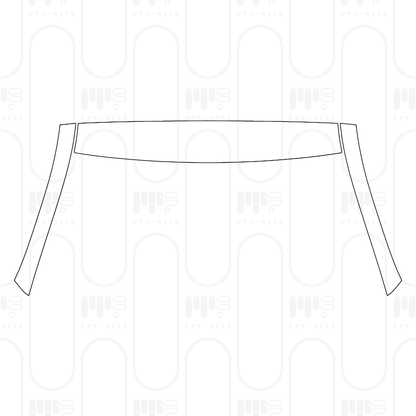 Pre-Cut PPF Mercedes-Benz GLC SUV Standard Wheelbase (GLC) AMG Line 2024