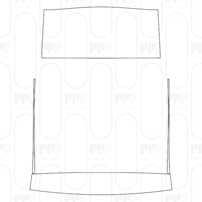 Pre-Cut PPF Mercedes-Benz GLC SUV Standard Wheelbase (GLC) AMG Line 2024