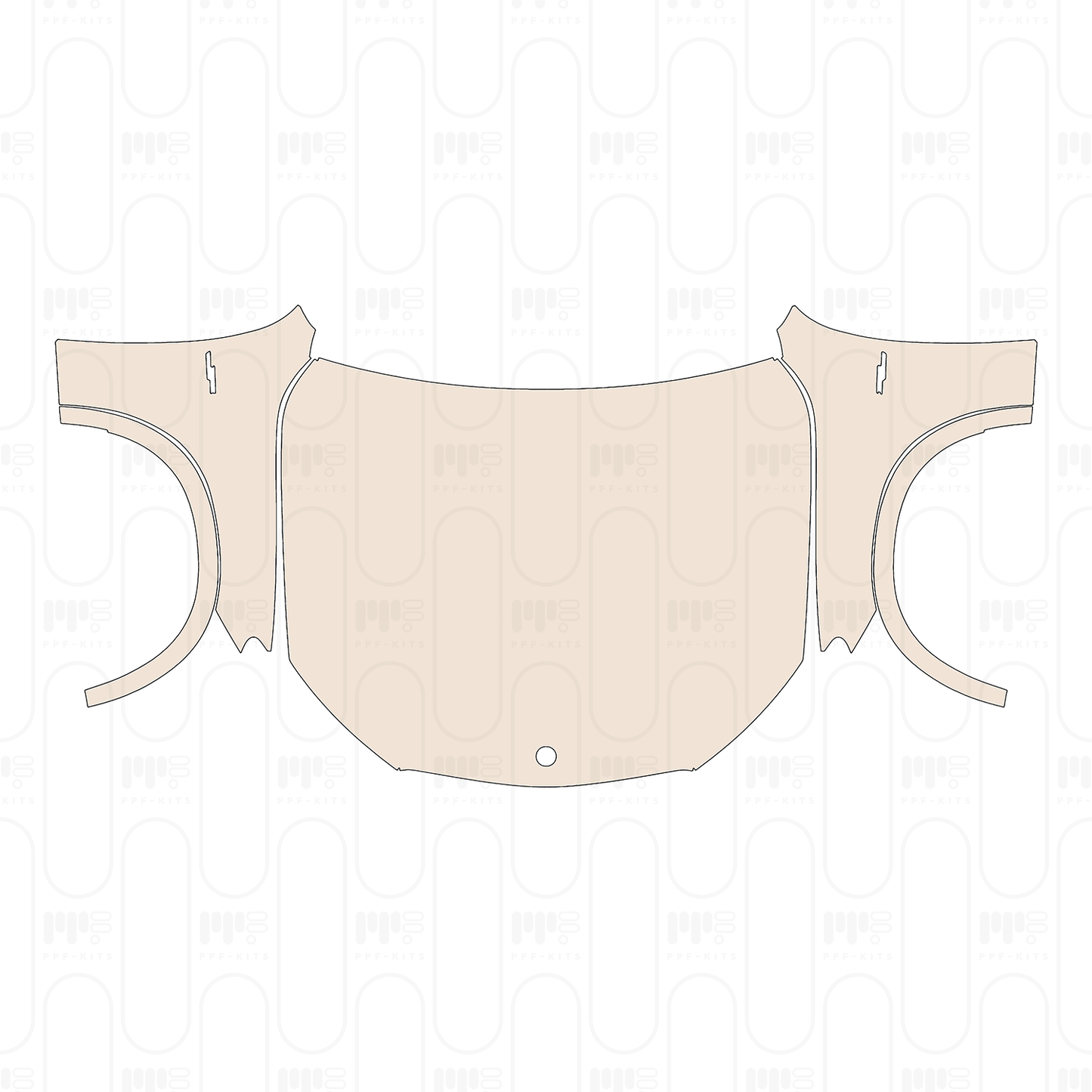 Pre-Cut PPF Mercedes-Benz GLC Coupe AMG GLC43 2024