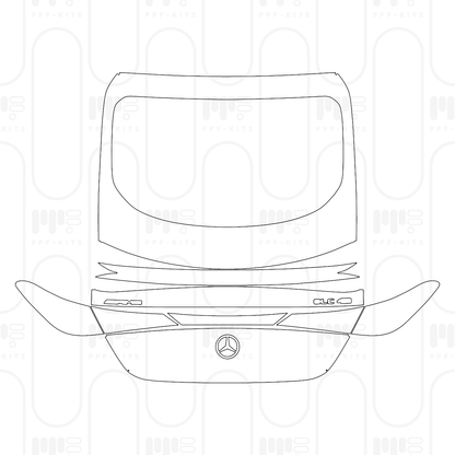 Pre-Cut PPF Mercedes-Benz GLC Coupe AMG GLC43 2024