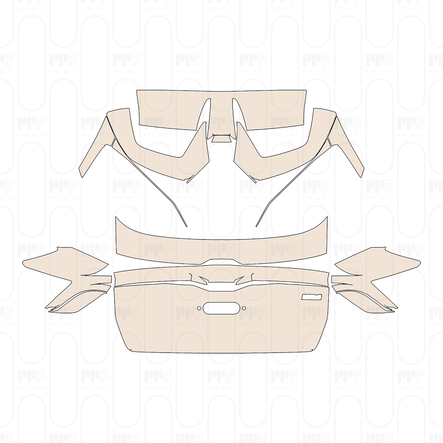 Pre-Cut PPF MG MG4 Electric 2024