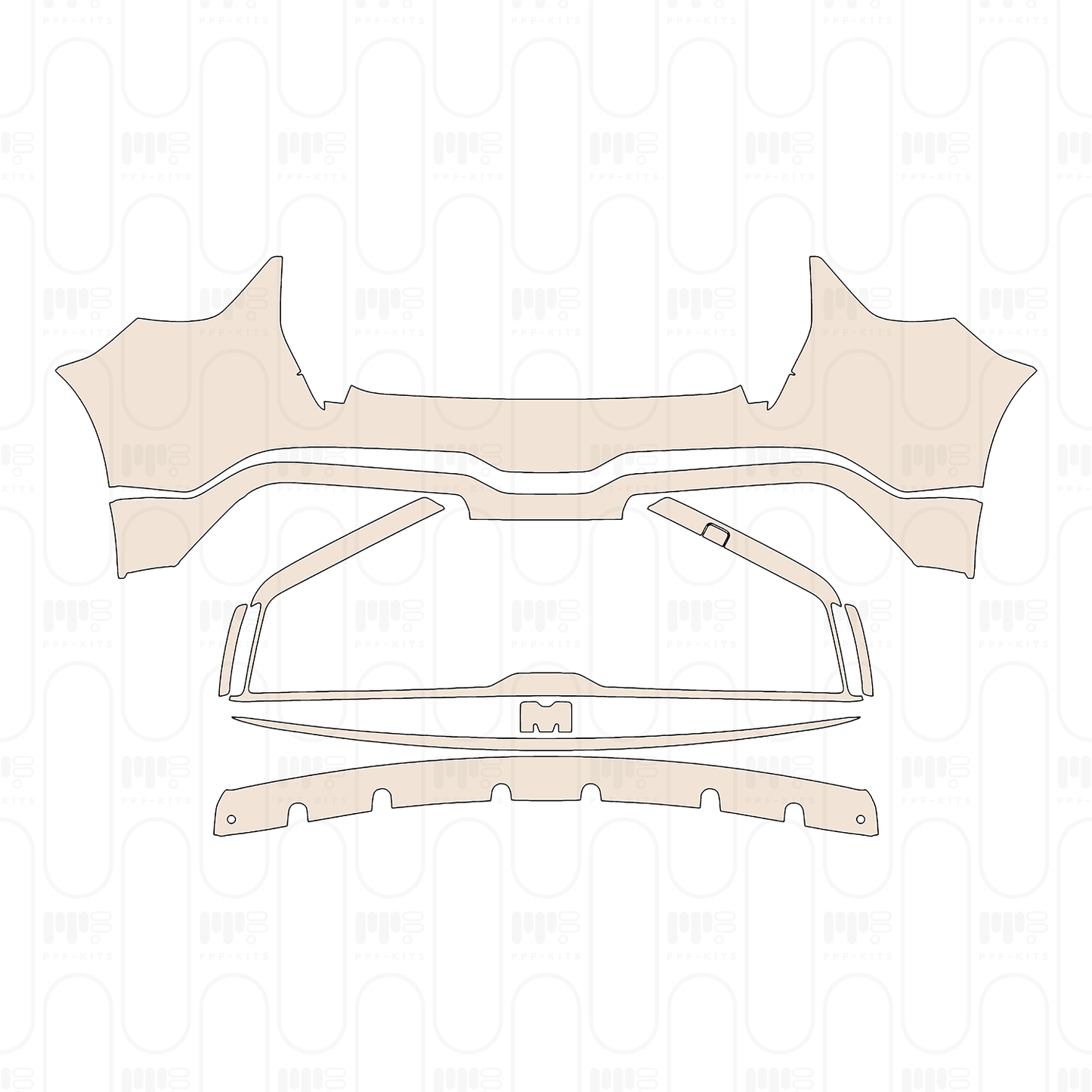 Pre-Cut PPF MG MG4 Electric 2024