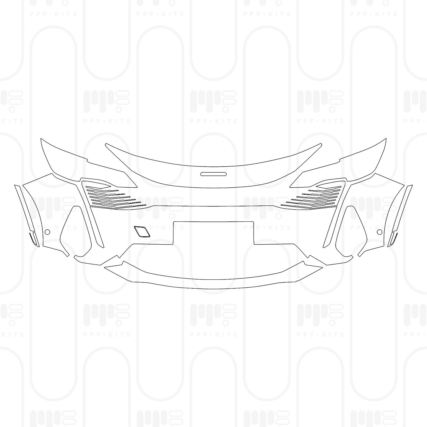 Pre-Cut PPF Peugeot 3008 (EU) Active 2024