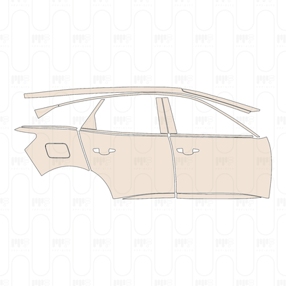 Pre-Cut PPF Peugeot 3008 (EU) Active 2024