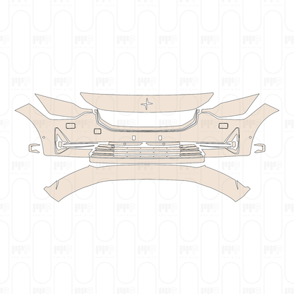 Pre-Cut PPF Polestar 2 2024