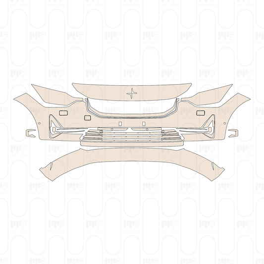 Pre-Cut PPF Polestar 2 2024
