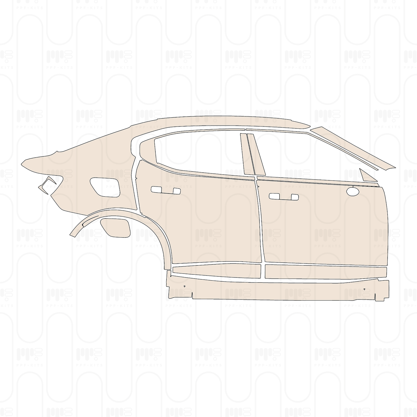 Pre-Cut PPF Polestar 2 2024