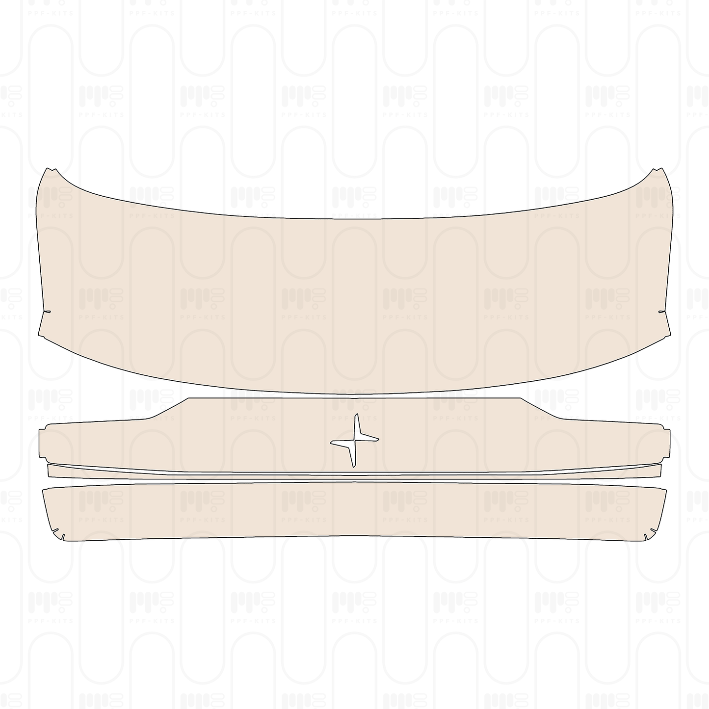 Pre-Cut PPF Polestar 2 2024