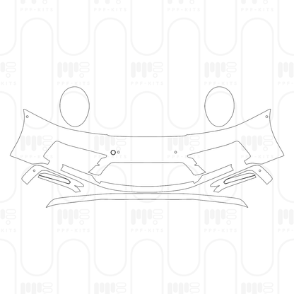 Pre-Cut PPF Porsche 911 Carrera S Cabriolet 2024