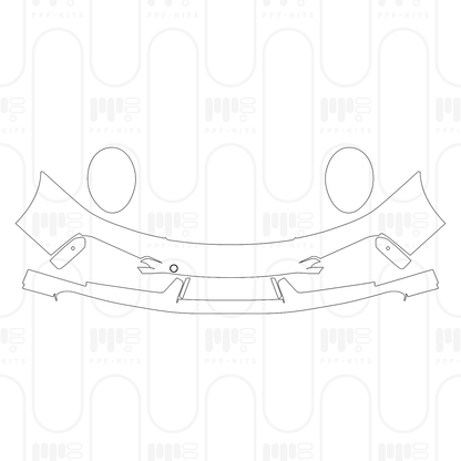 Pre-Cut PPF Porsche 911 Turbo Cabriolet 2024