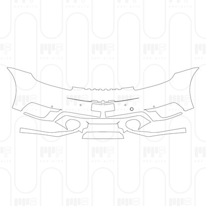 Pre-Cut PPF Porsche 911 Turbo Cabriolet 2024