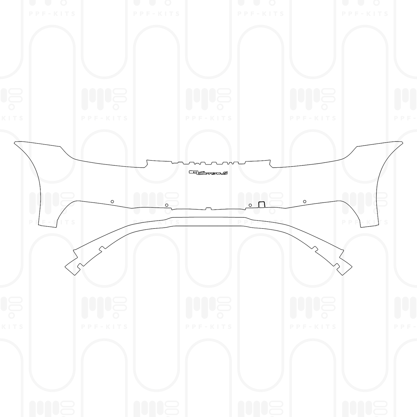 Pre-Cut PPF Porsche 911 Carrera S Cabriolet 2024