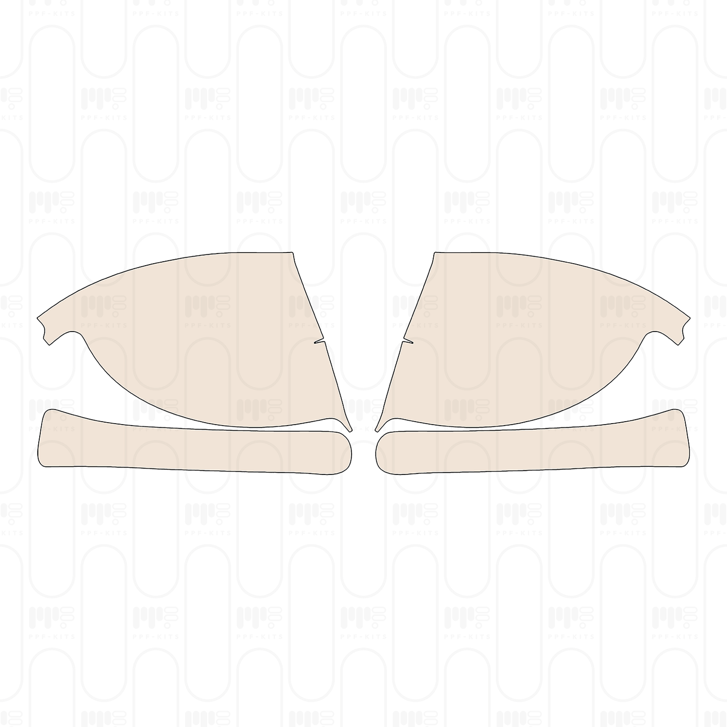 Pre-Cut PPF Smart #1 Base 2024