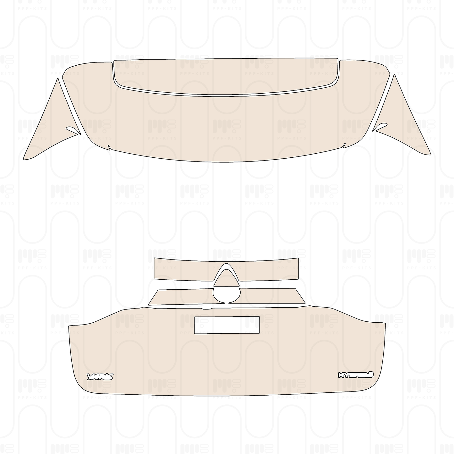 Pre-Cut PPF Toyota Yaris Cross Design 2024
