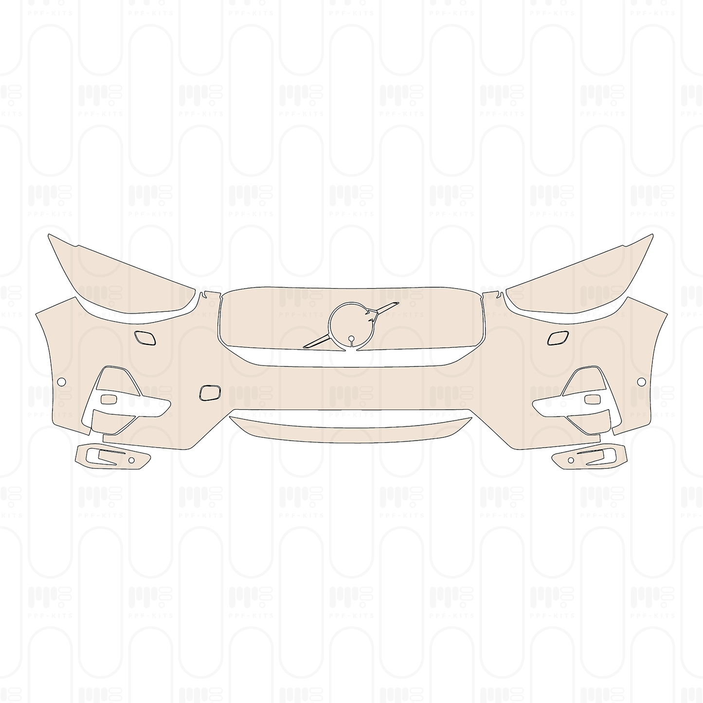 Pre-Cut PPF Volvo C40 Recharge Ultimate 2024