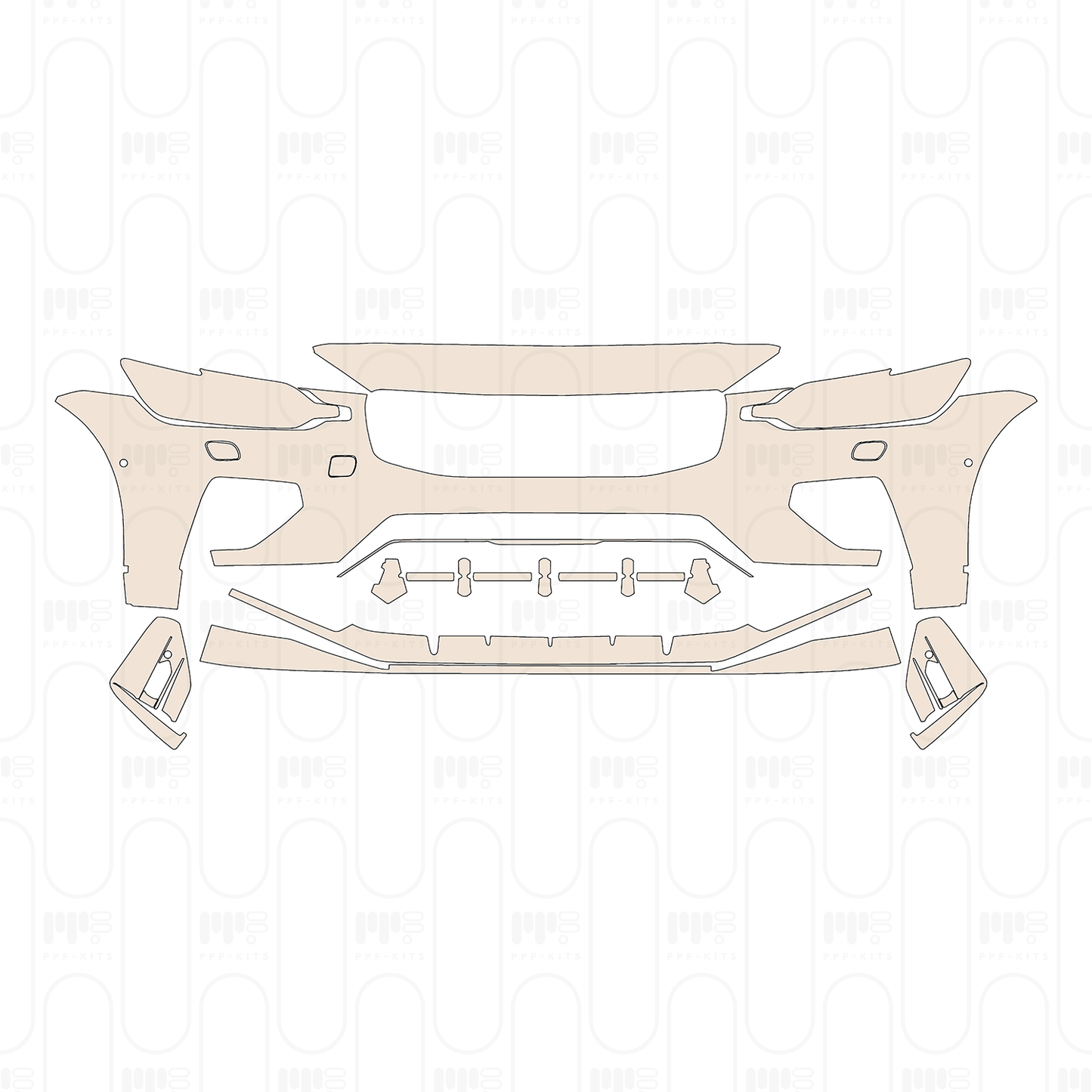 Pre-Cut PPF Volvo S60 R-Design 2024