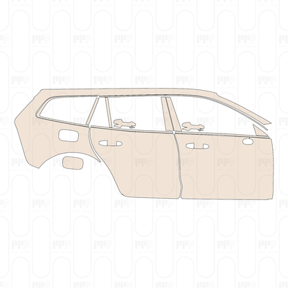 Pre-Cut PPF Volvo V60 Cross Country 2024