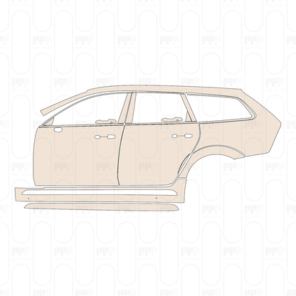 Pre-Cut PPF Volvo V90 Cross Country 2024