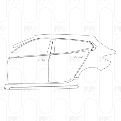 Pre-Cut PPF BMW 1 Series 5-door Sports Hatch M Sport 2024