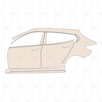 Pre-Cut PPF BMW 1 Series 5-door Sports Hatch M135i 2024