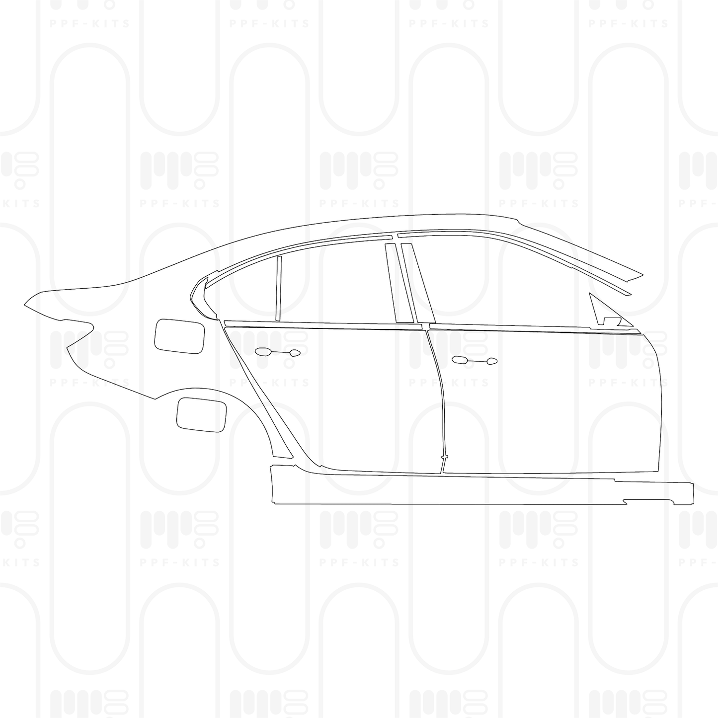 Pre-Cut PPF BMW Alpina B3 GT Sedan 2025