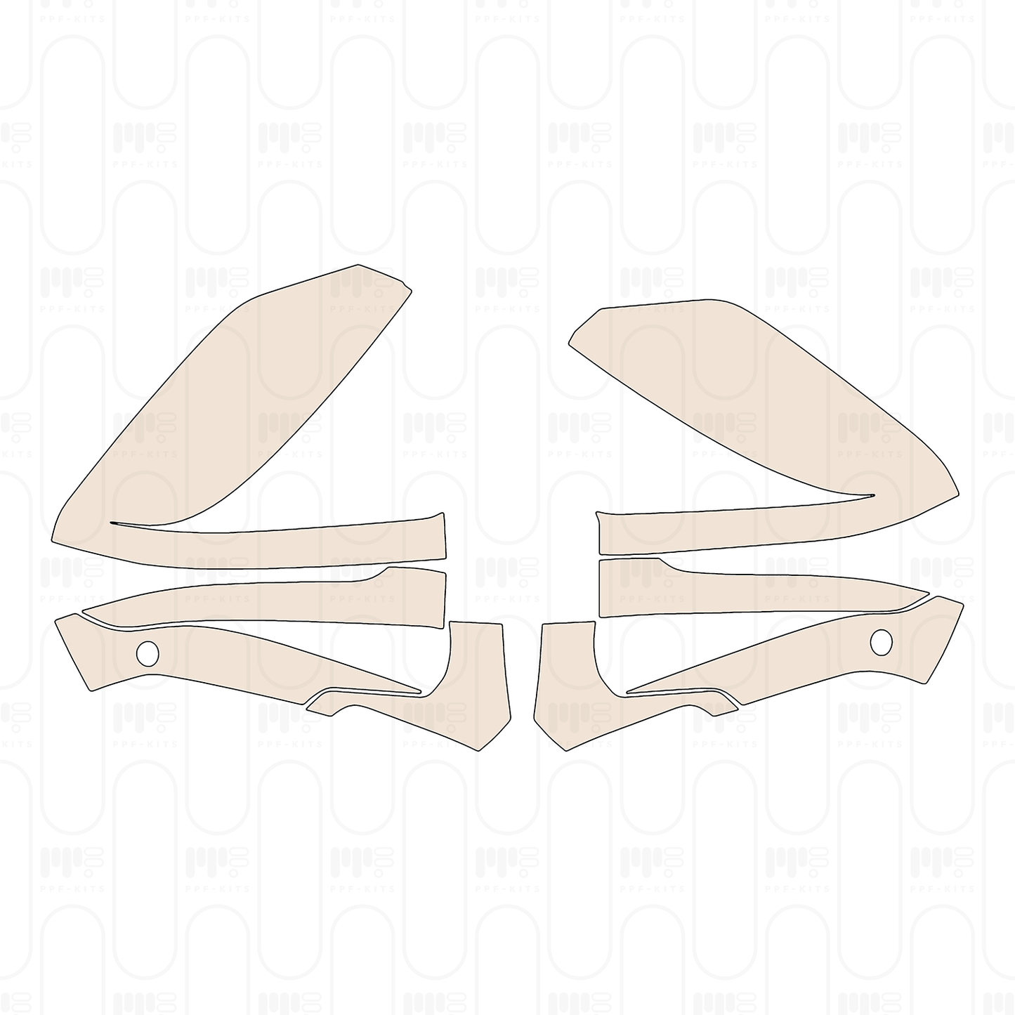 Pre-Cut PPF BMW 3 Series Touring M340i 2024