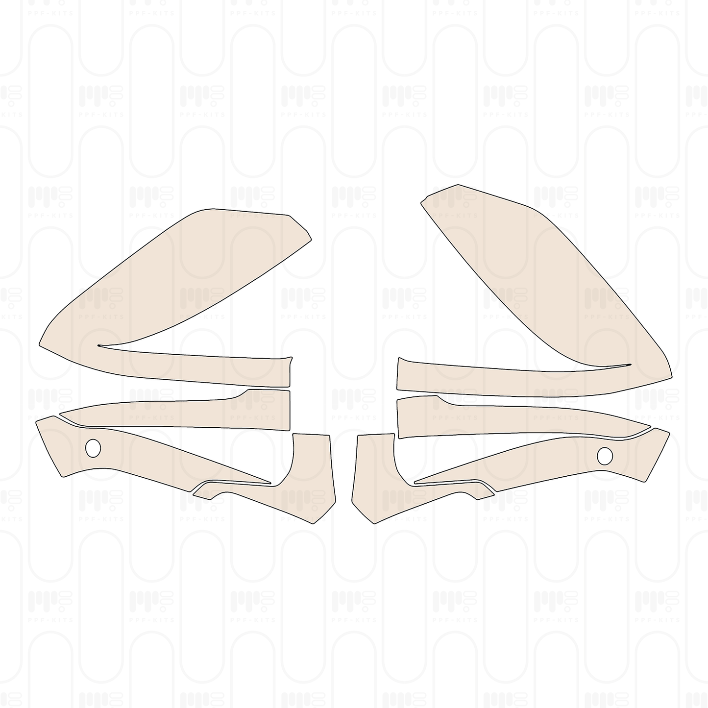 Pre-Cut PPF BMW 3 Series Touring M340i 2024